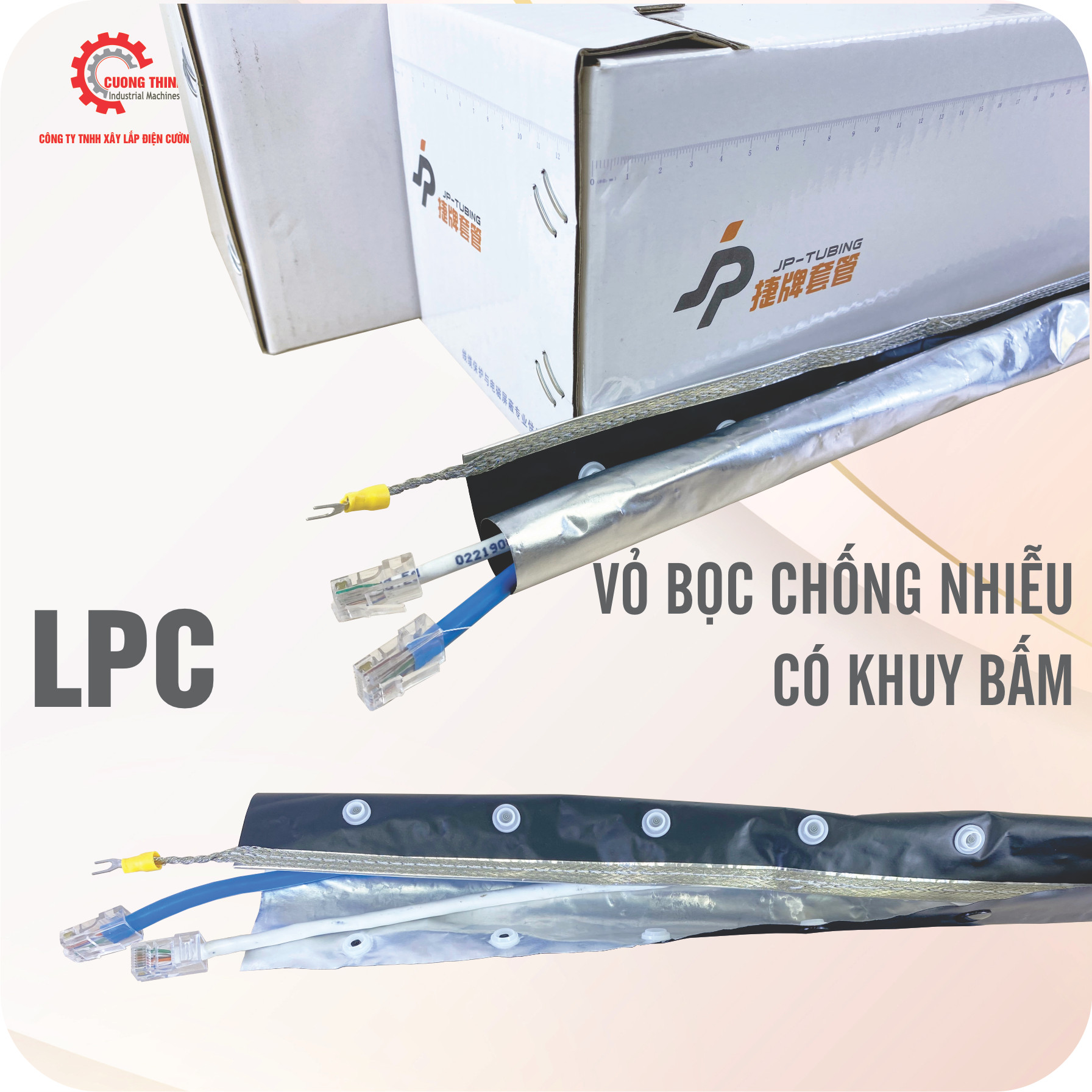 VẢI BỌC DÂY ĐIỆN CHỐNG NHIỄU ĐIỆN TỪ LPC