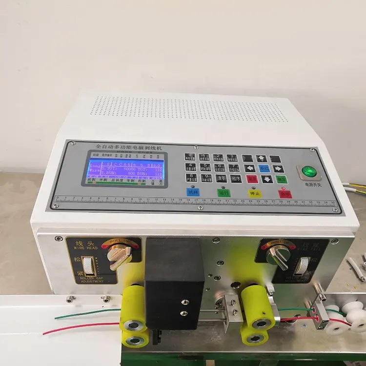 Máy cắt và tuốt dây tự động 2 dây cùng lúc