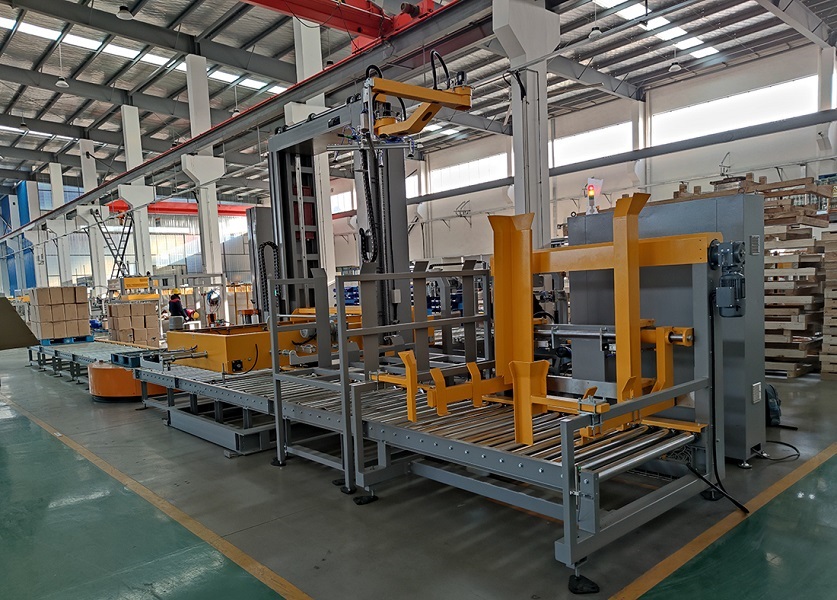 hệ thống đóng gói pallet tự động