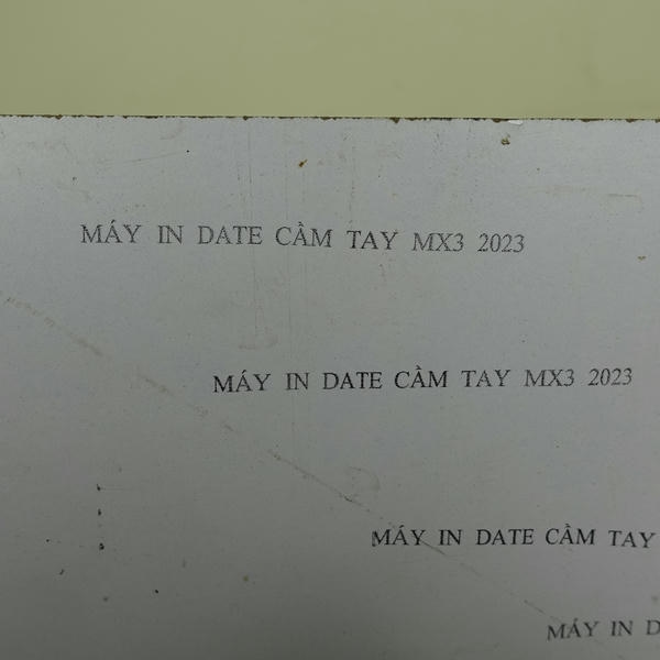 Máy In Date Cầm Tay MX3 – Đầu Phun 1.27cm In Siêu Nét