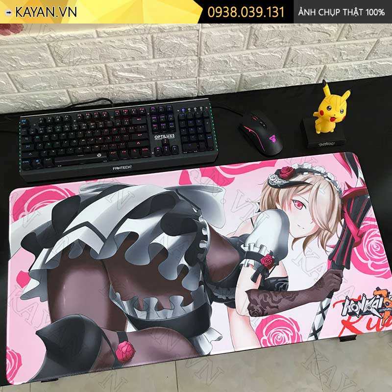 Lót chuột chống nước cỡ lớn 80x30cm dày 3mm HK-13-80X30