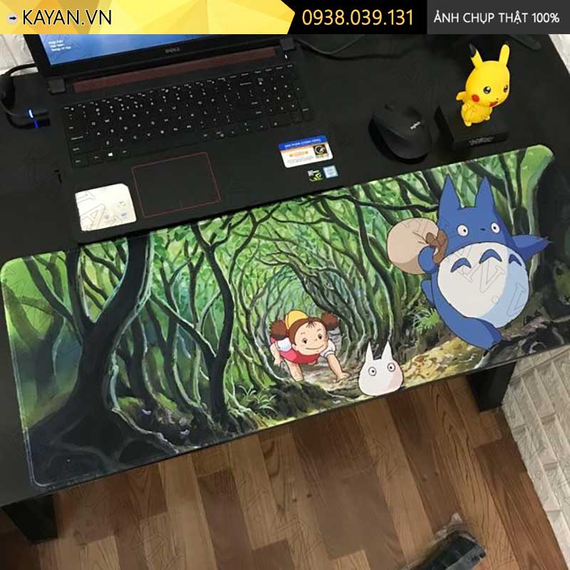 Lót chuột chống nước cỡ lớn 80x30cm dày 3mm TOTORO-09-80X30
