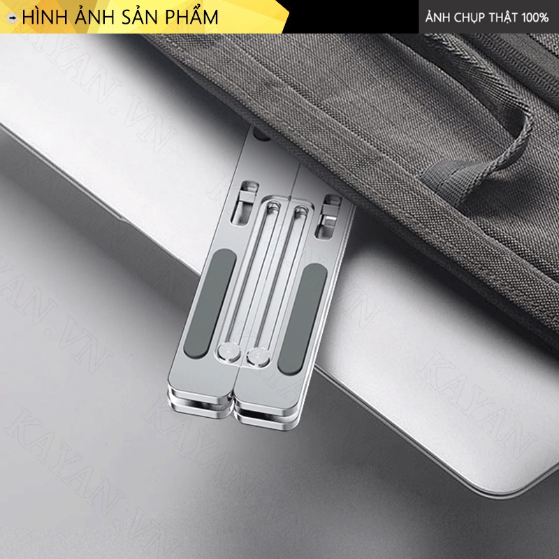 Giá đỡ Laptop, giá kê laptop hợp kim nhôm có thể điều chỉnh độ cao, dễ gấp gọn