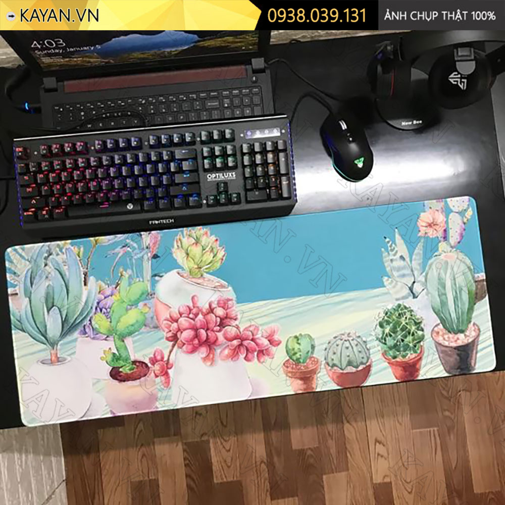 Lót chuột chống nước cỡ lớn 90x40cm dày 3mm CUTE-15-90X40