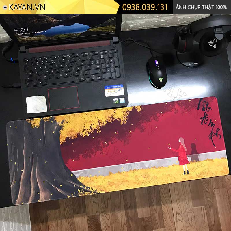 Lót chuột chống nước cỡ lớn 80x30cm dày 3mm CUTE-14-80X30