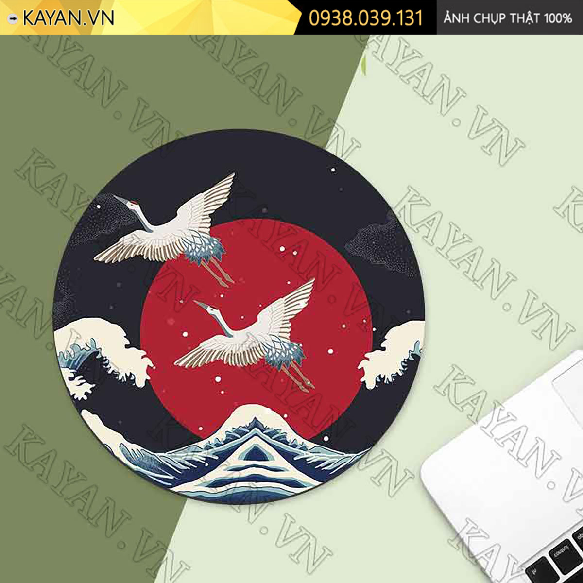 Lót chuột chống nước cỡ nhỏ 20x20cm dày 3mm RS-22-20X20 (HACTRANG)