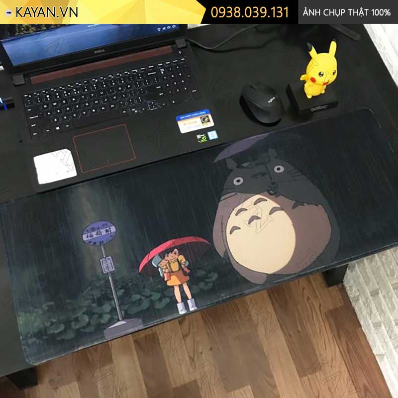 Lót chuột chống nước cỡ lớn 80x30cm dày 3mm TOTORO-06-80X30