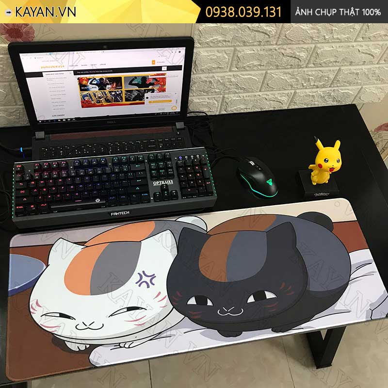 Lót chuột chống nước cỡ lớn 80x30cm dày 3mm CUTE-37-80X30