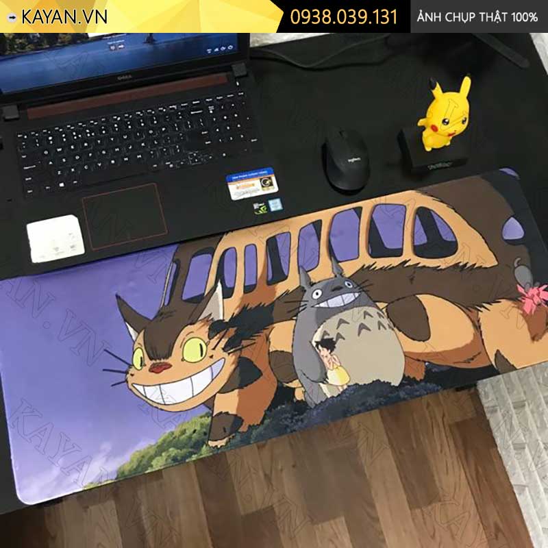 Lót chuột chống nước cỡ lớn 80x30cm dày 3mm TOTORO-05-80X30