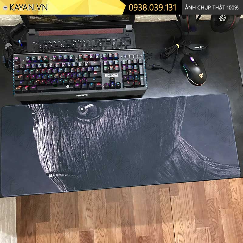 Lót chuột chống nước cỡ lớn 80x30cm dày 3mm AVENGERS-26-80X30