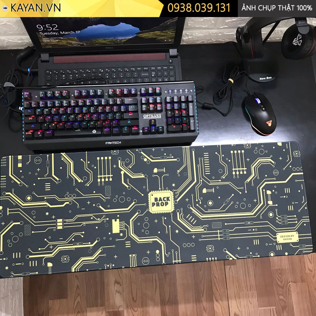 Lót chuột 80x30cm dày 4MM MB-06-80X30-4MM