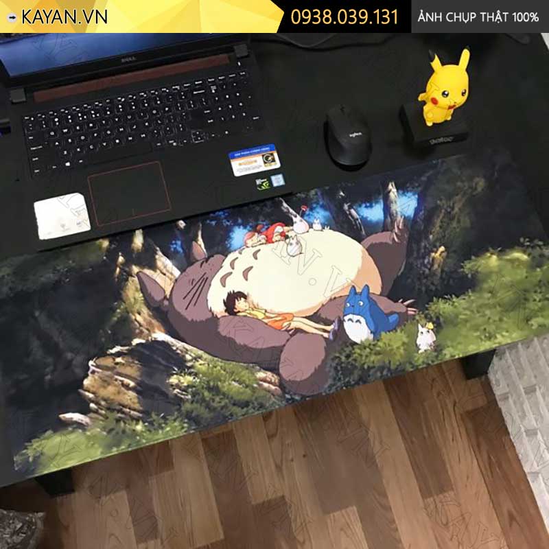 Lót chuột chống nước cỡ lớn 80x30cm dày 3mm TOTORO-11-80X30