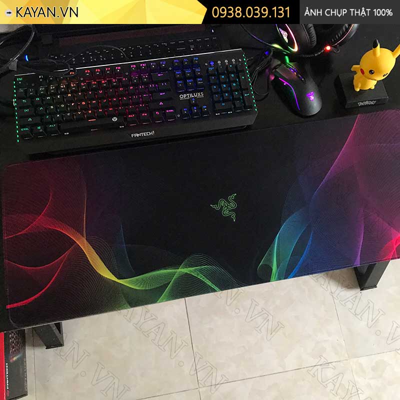 Lót chuột chống nước cỡ lớn 80x30cm dày 3mm RAZER-01-80X30