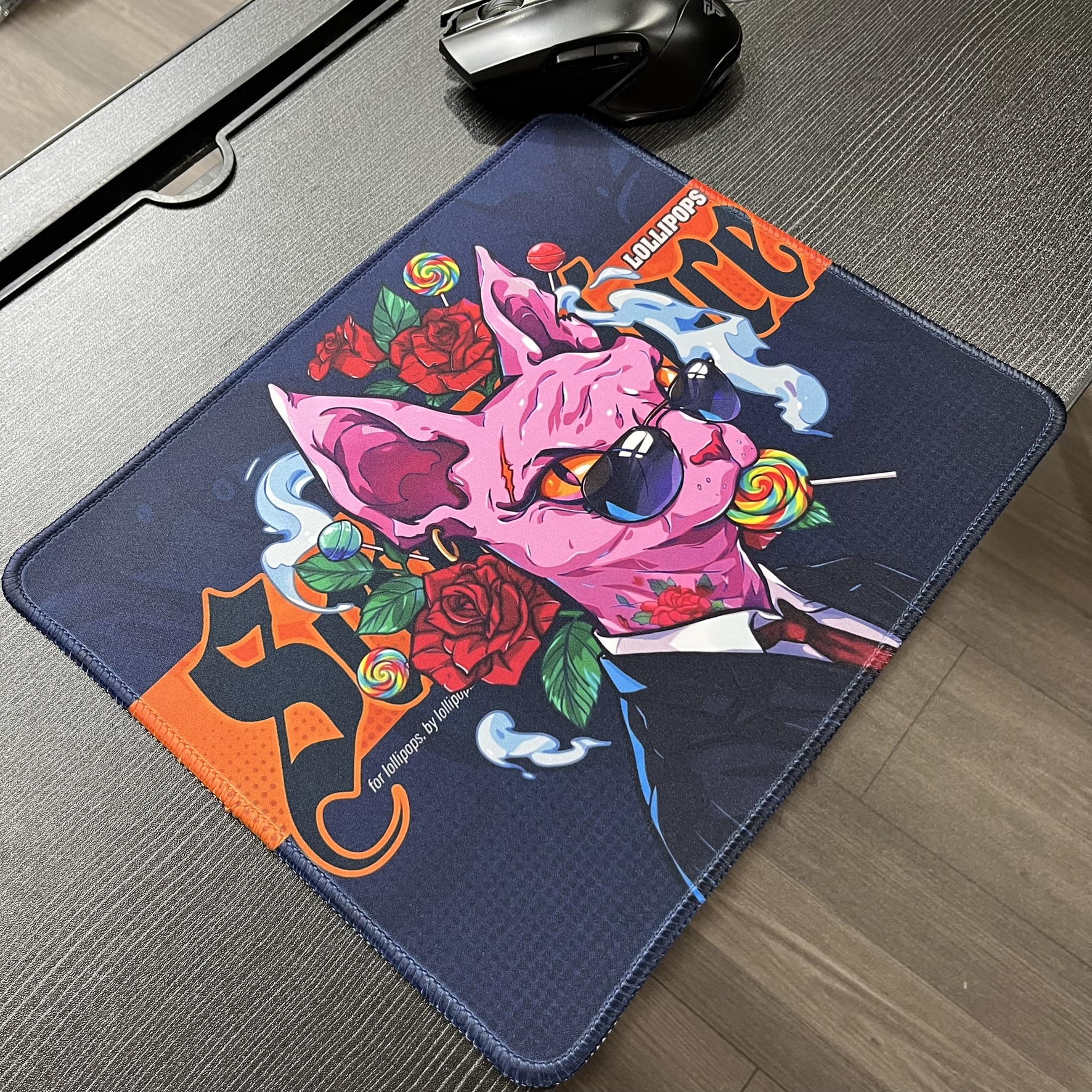 Tấm lót chuột máy tính, kích thước: 30x25x0.3cm, mẫu: ONI-04-30X25