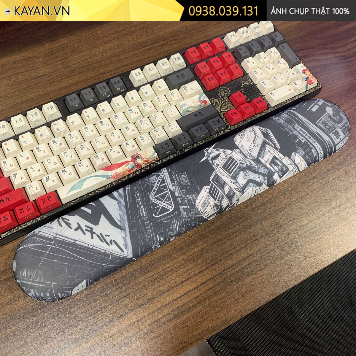 Kê tay đệm cao su non 44x8 KETAY-GUNDAM26-44X8