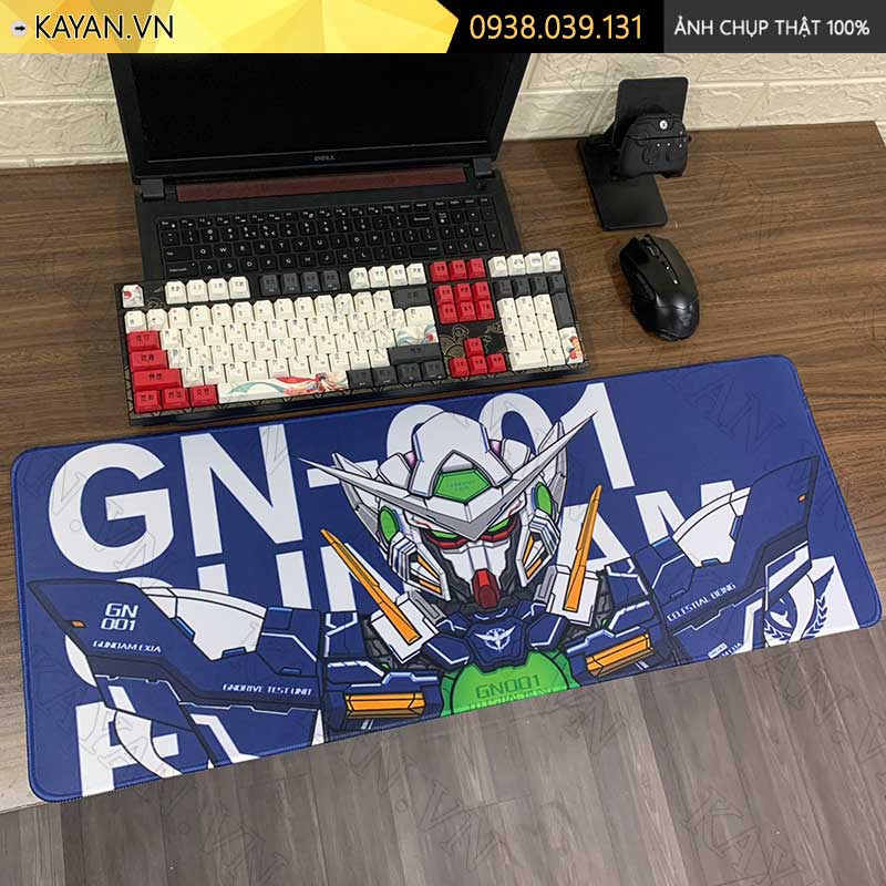 Lót chuột chống nước cỡ lớn 80x30cm dày 3mm GUNDAM-12-80X30