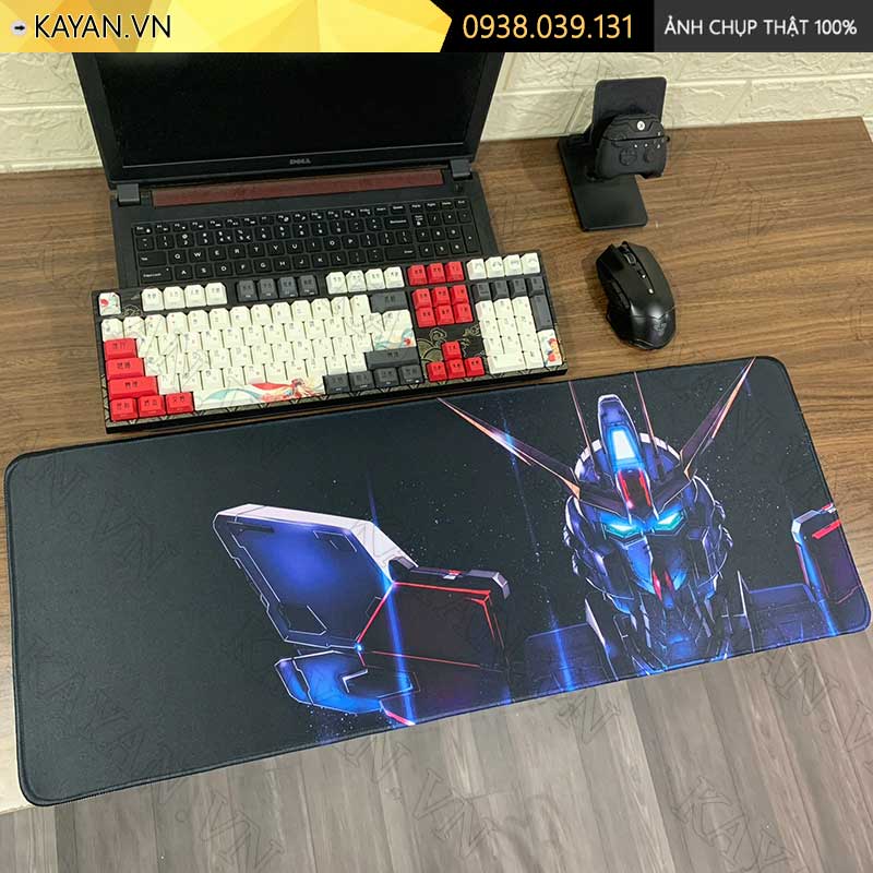 Lót chuột chống nước cỡ lớn 80x30cm dày 3mm GUNDAM-10-80X30