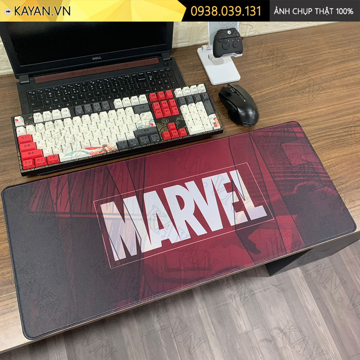 Lót chuột chống nước cỡ lớn 70x30cm dày 3mm AVENGERS-14-70X30
