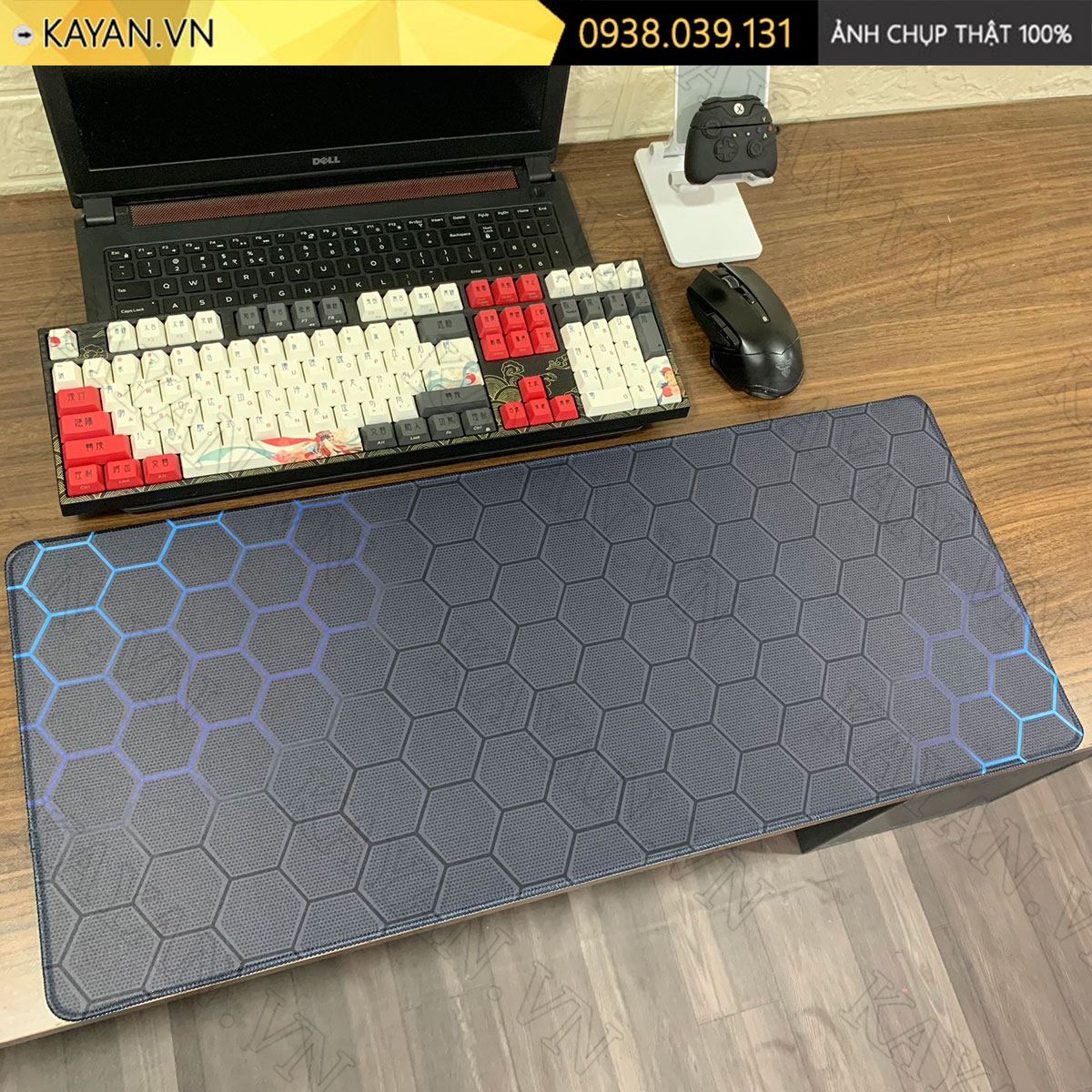 Lót chuột chống nước cỡ lớn 70x30cm dày 3mm BEE-01-70X30