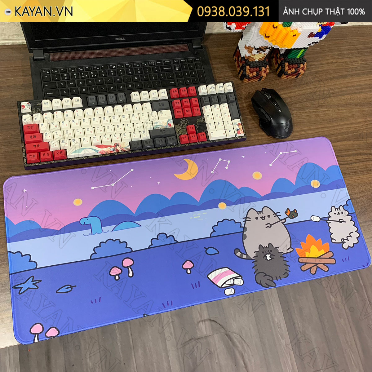 Lót chuột chống nước cỡ lớn 70x30cm dày 3mm CUTE-78-70X30