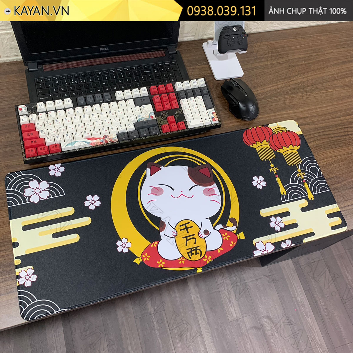 Lót chuột chống nước cỡ lớn 70x30cm dày 3mm CUTE-50-70X30