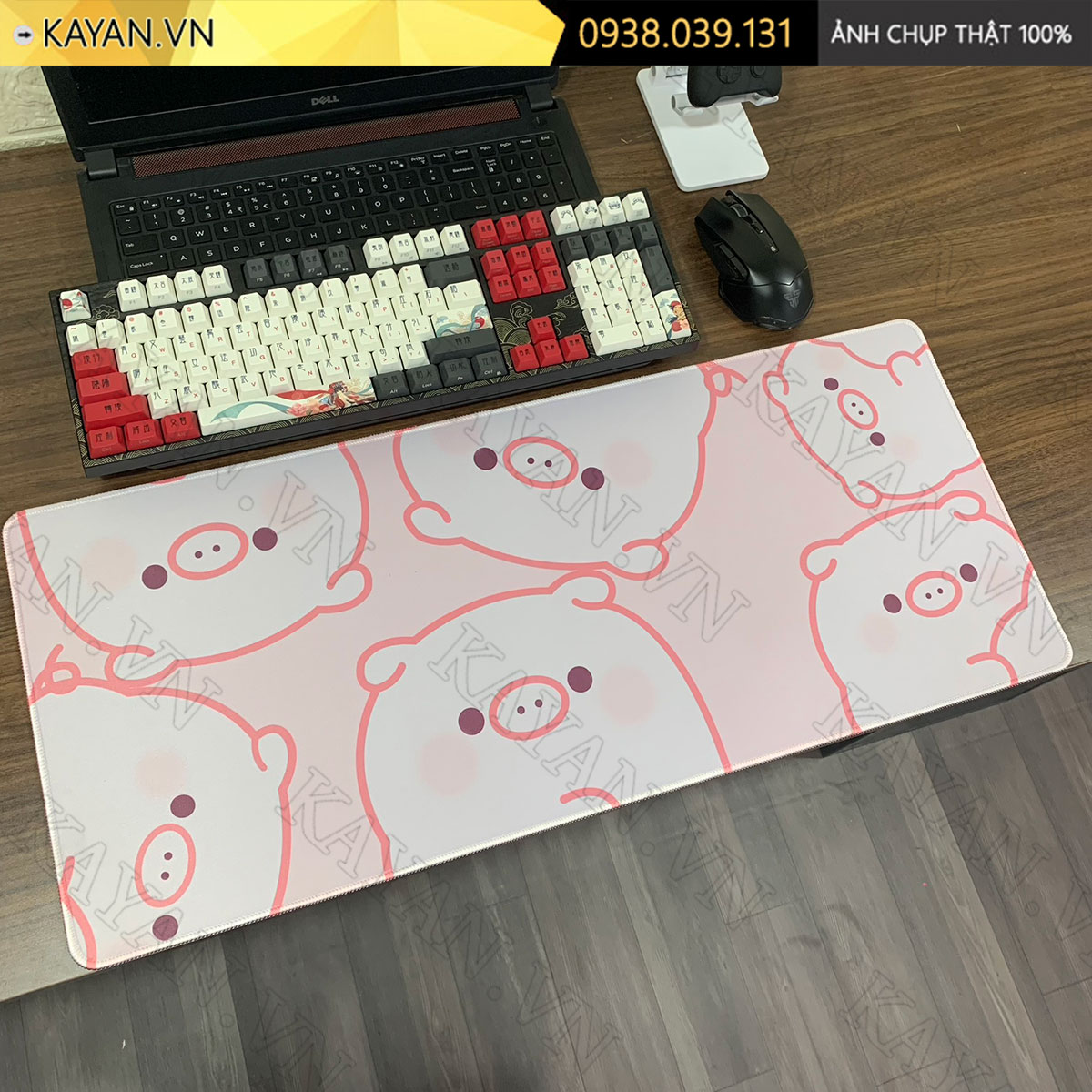 Lót chuột chống nước cỡ lớn 70x30cm dày 3mm CUTE-66-70X30