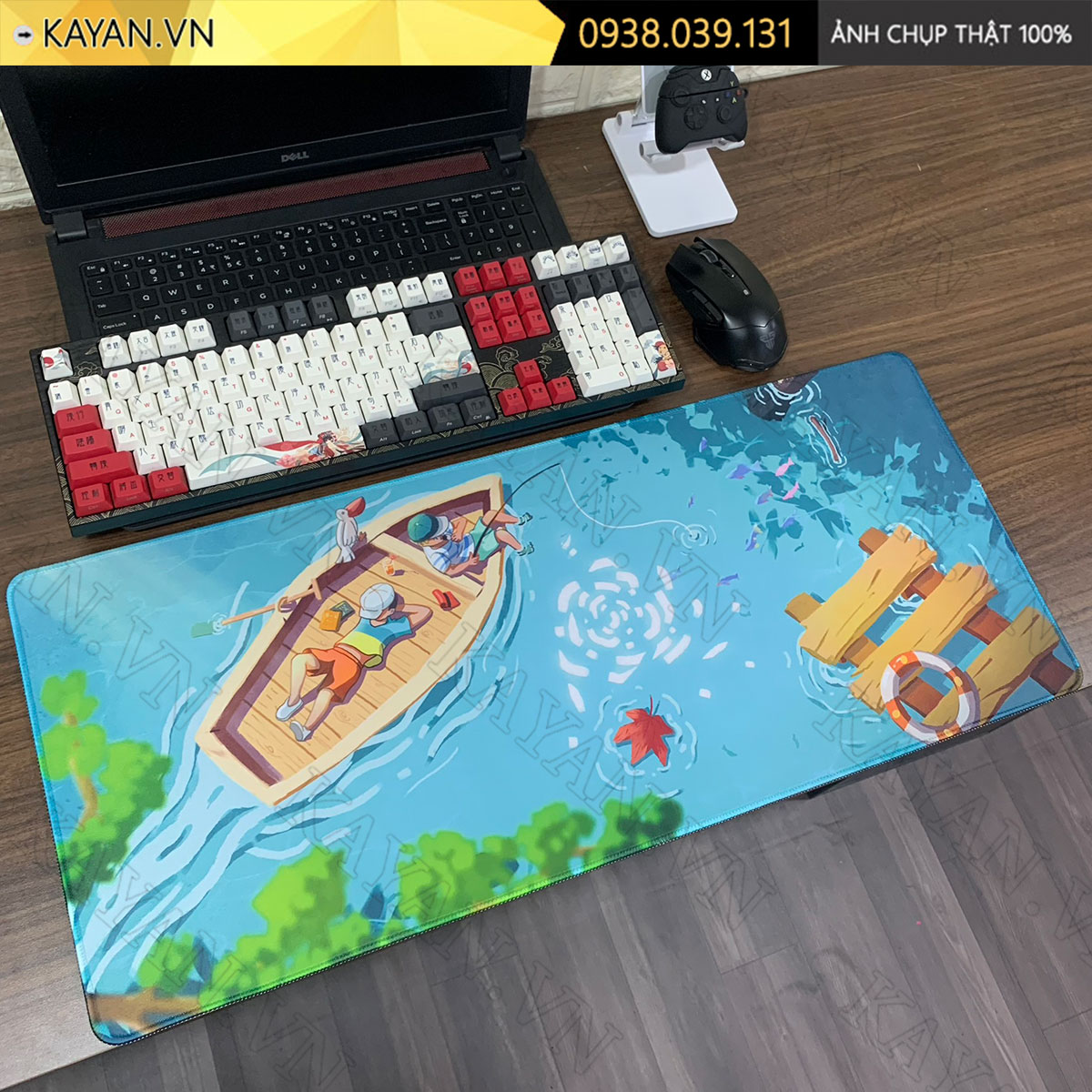 Lót chuột chống nước cỡ lớn 70x30cm dày 3mm CUTE-03-70X30