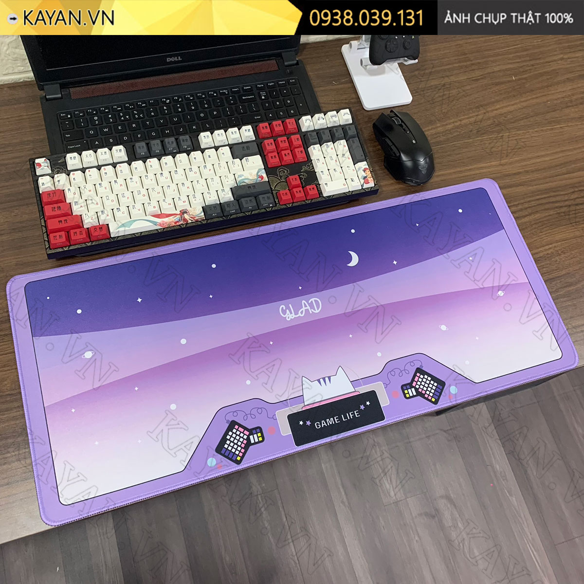 Lót chuột chống nước cỡ lớn 70x30cm dày 3mm GAMECONSOLE-07-70X30