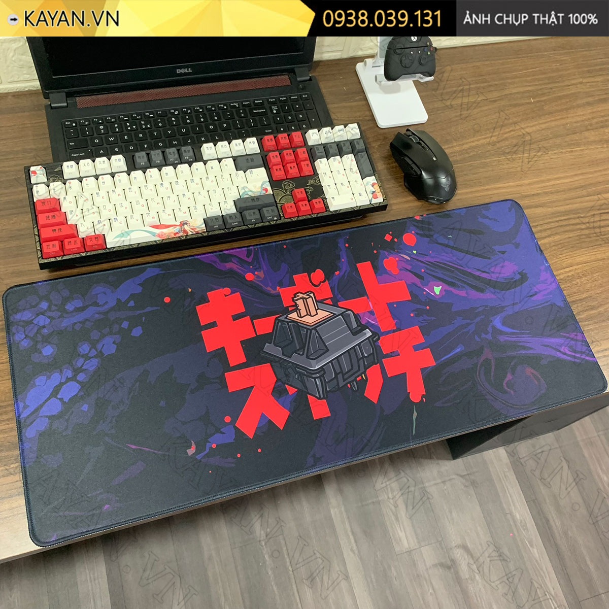 Lót chuột chống nước cỡ lớn 70x30cm dày 3mm KEYSWITCH-01-70X30