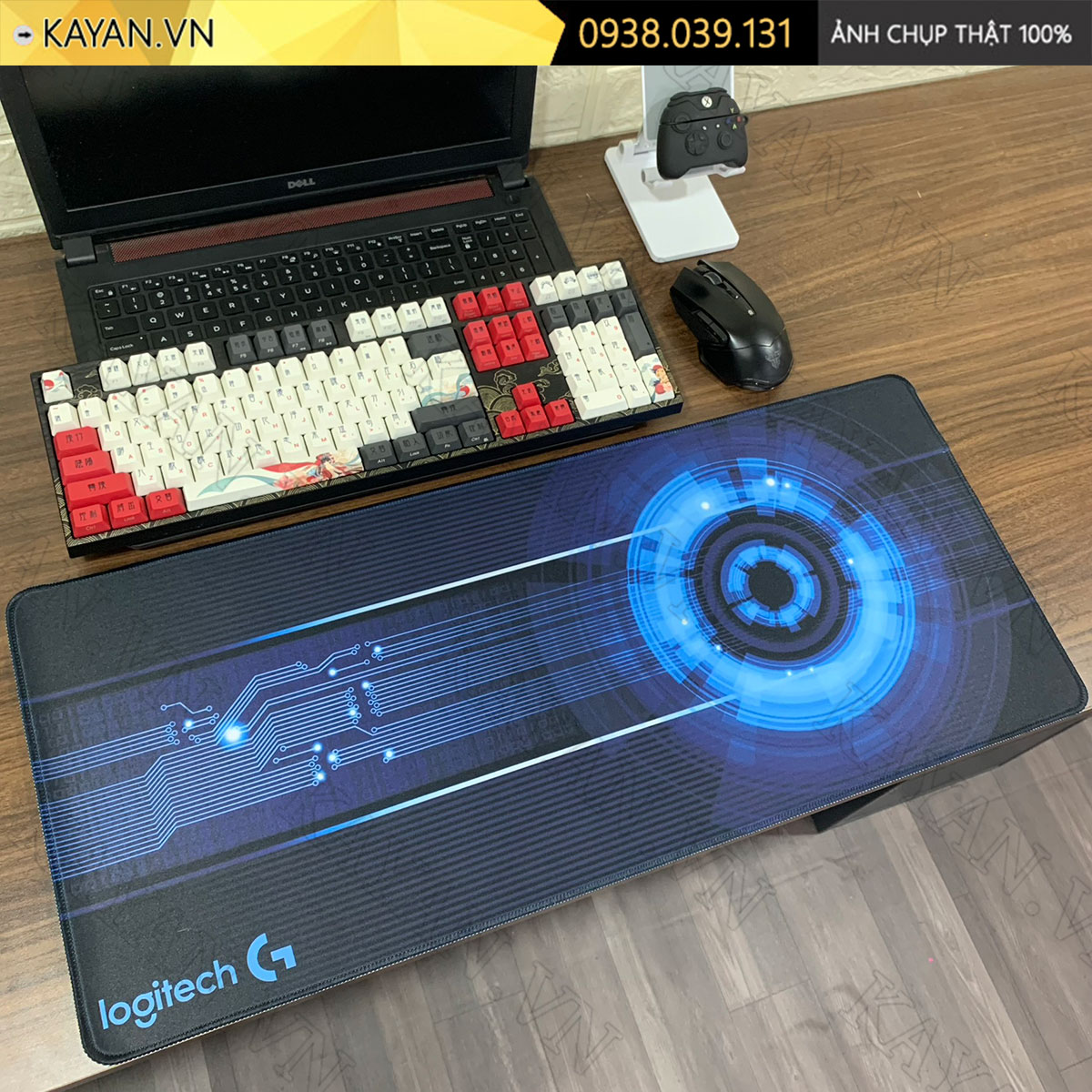 Lót chuột chống nước cỡ lớn 70x30cm dày 3mm LOGITECH-02-70X30