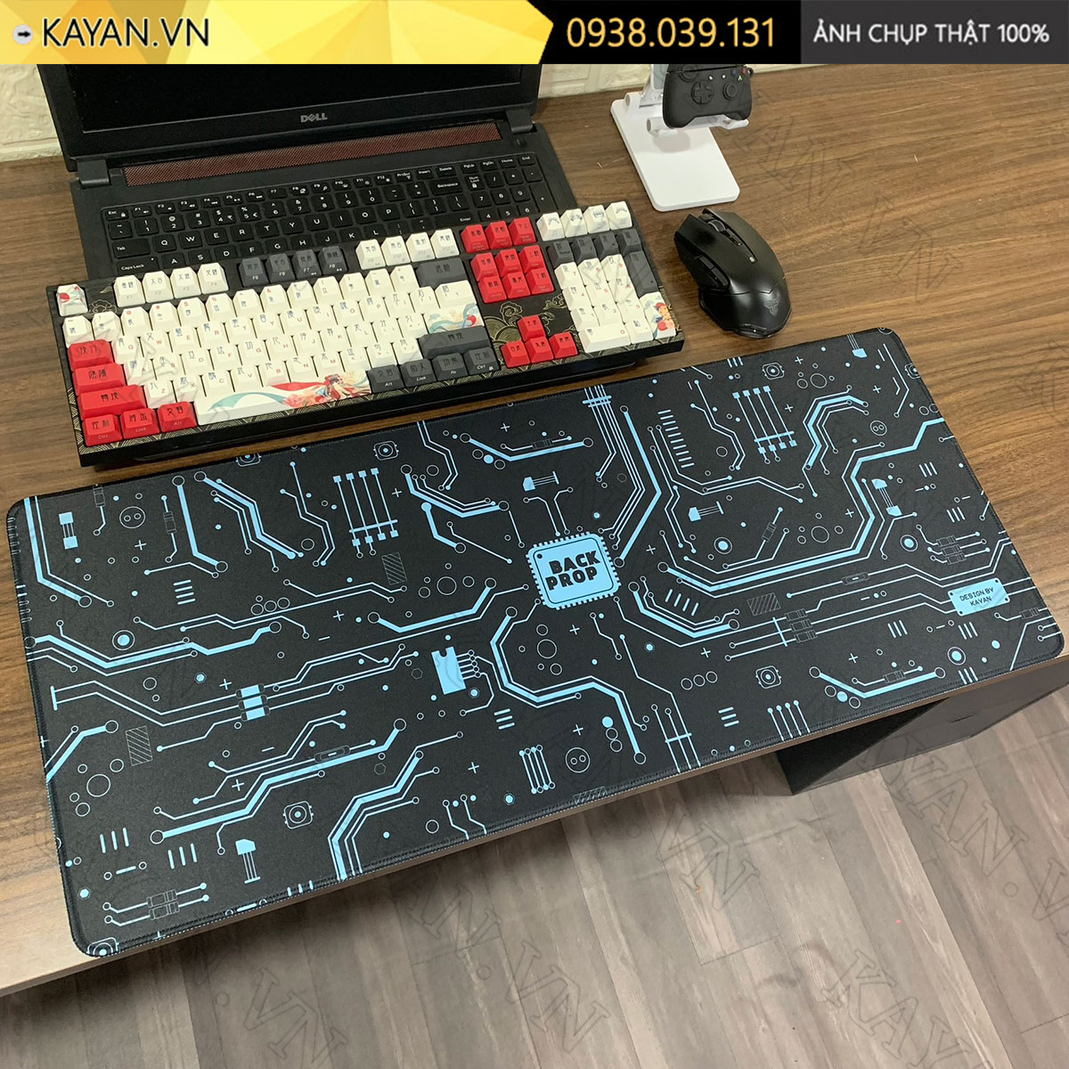 Lót chuột chống nước cỡ lớn 70x30cm dày 3mm MB-05-70X30