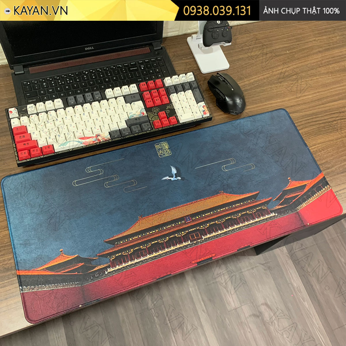 Lót chuột chống nước cỡ lớn 70x30cm dày 3mm THUYMAC3MM-01-70X30