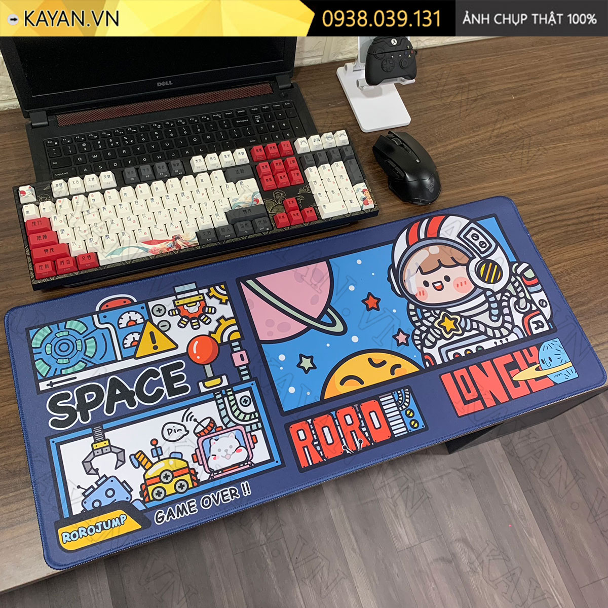 Lót chuột chống nước cỡ lớn 70x30cm dày 3mm UNIVERSE-12-70X30