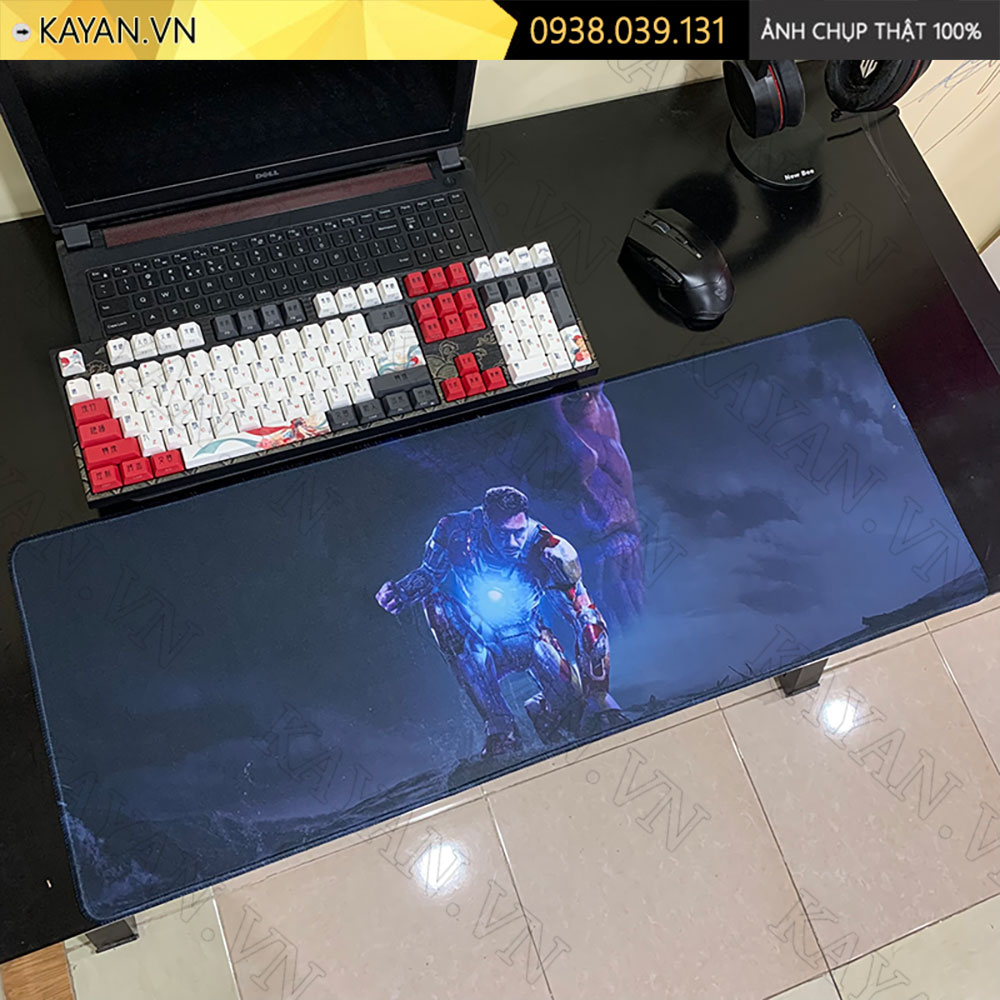 Lót chuột chống nước cỡ lớn 90x40cm dày 3mm AVENGERS-34-90X40