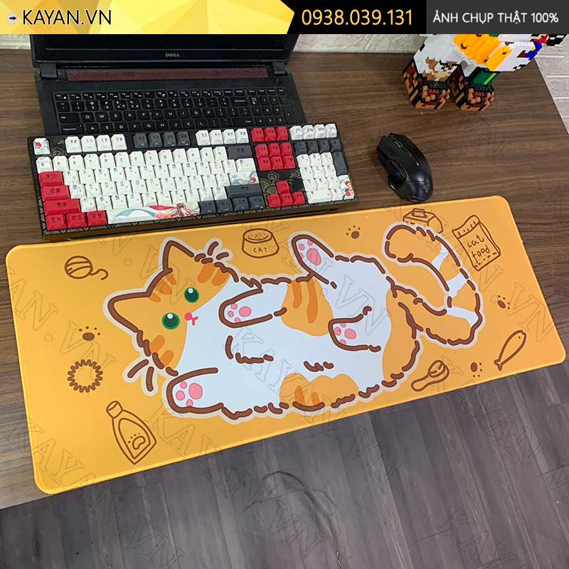 Lót chuột chống nước cỡ lớn 80x30cm dày 3mm CUTE-80-80X30