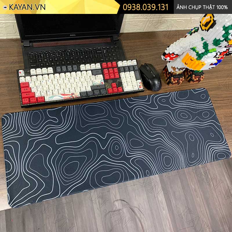 Lót chuột chống nước cỡ lớn 80x30cm dày 3mm FLAT-12-80X30