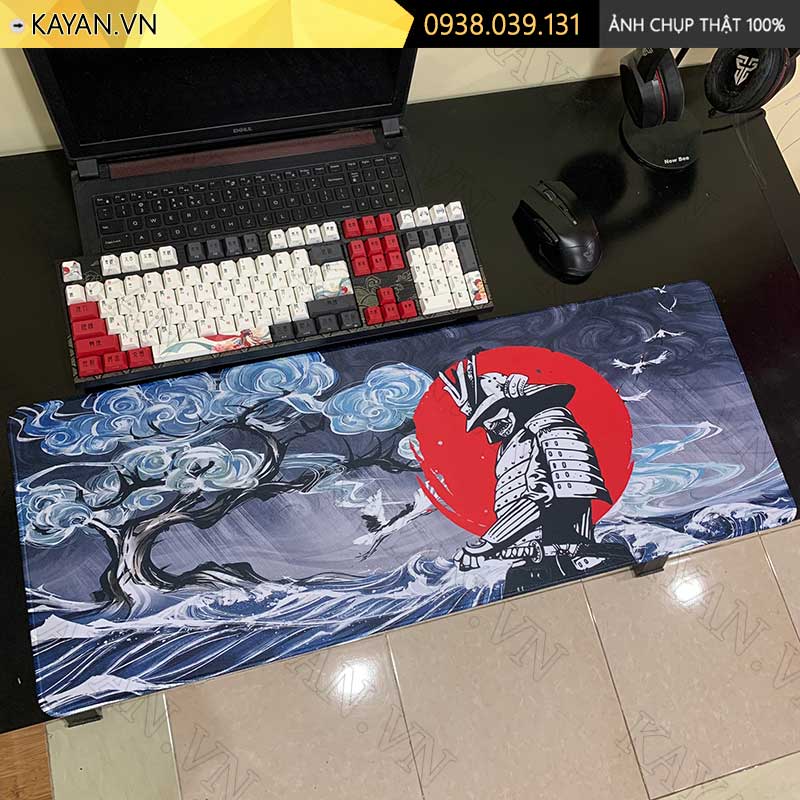 Lót chuột chống nước cỡ lớn 80x30cm dày 3mm SAMURAI-01-80X30