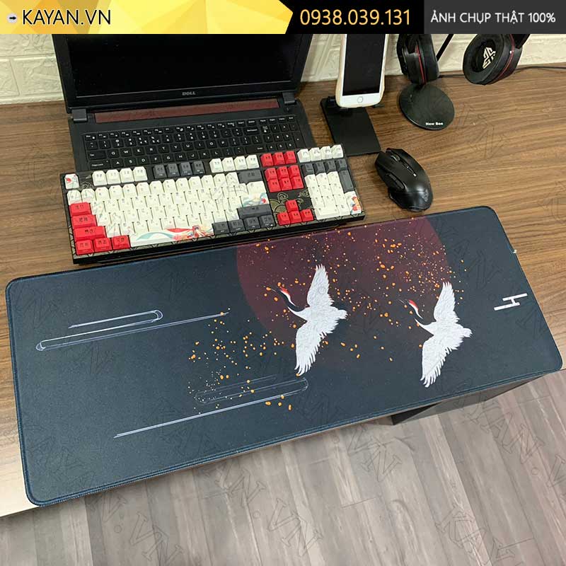 Lót chuột chống nước cỡ lớn 80x30cm dày 3mm THUYMAC3MM-10-80X30