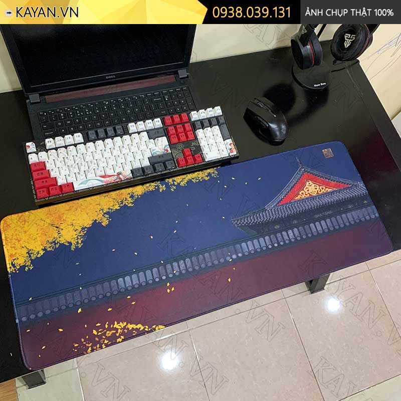 Lót chuột chống nước cỡ lớn 80x30cm dày 3mm THUYMAC3MM-07-80X30