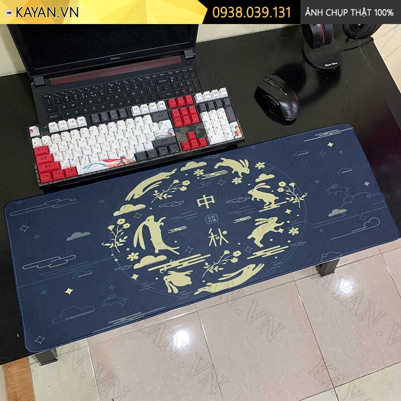 Lót chuột chống nước cỡ lớn 80x30cm dày 3mm THUYMAC3MM-08-80X30