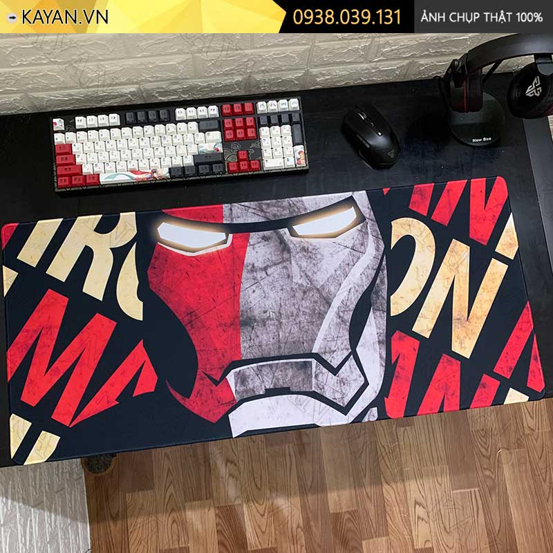 Lót chuột chống nước cỡ lớn 80x30cm dày 3mm AVENGERS-33-80X30