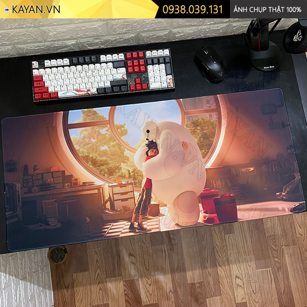 Lót chuột chống nước cỡ lớn 90x40cm dày 3mm BAYMAX-01-90X40