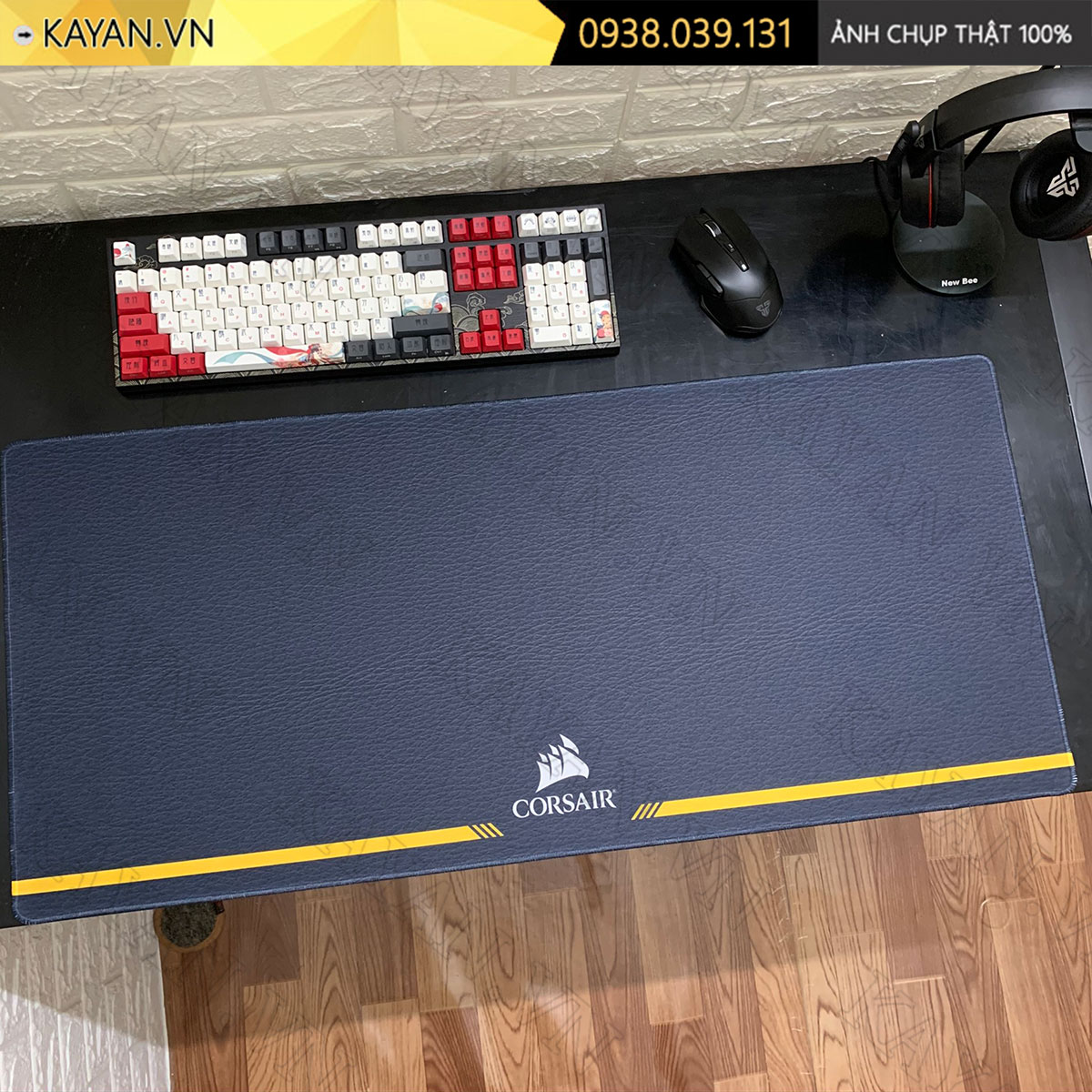 Lót chuột chống nước cỡ lớn 90x40cm dày 5MM CORSAIR-01-90X40-5MM
