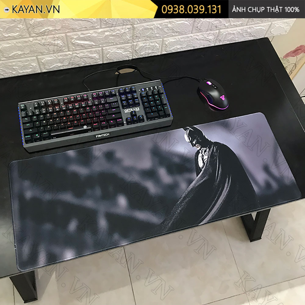 Lót chuột chống nước cỡ lớn 90x40cm dày 3mm AVENGERS-11-90X40