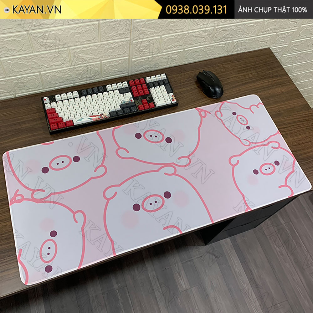 Lót chuột chống nước cỡ lớn 90x40cm dày 3mm CUTE-66-90X40