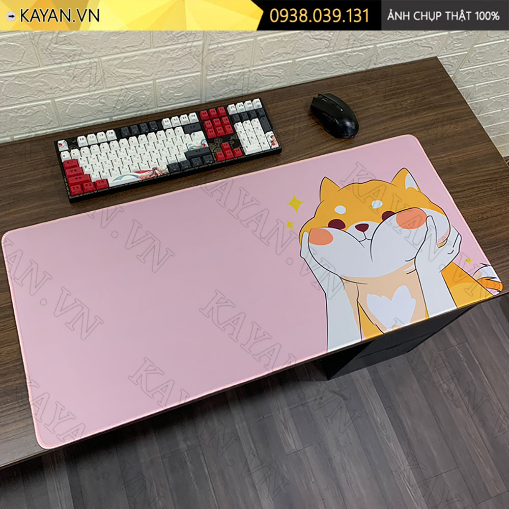 Lót chuột chống nước cỡ lớn 90x40cm dày 3mm CUTE-67-90X40
