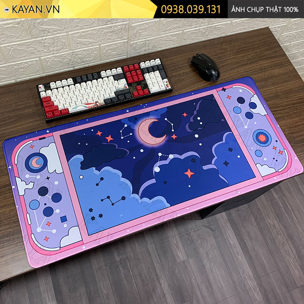 Lót chuột chống nước cỡ lớn 90x40cm dày 3mm GAMECONSOLE-06-90X40