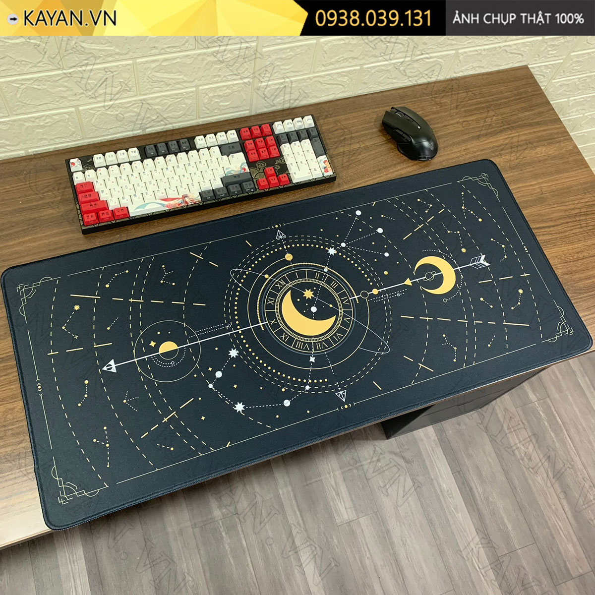 Lót chuột chống nước cỡ lớn 90x40cm dày 5MM MOON-02-90X40-5MM