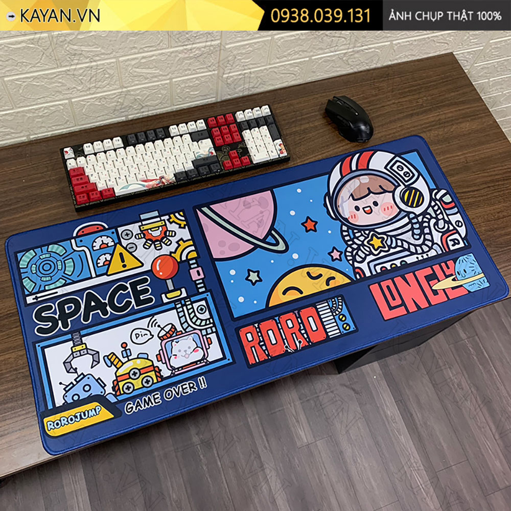 Lót chuột chống nước cỡ lớn 90x40cm dày 3mm UNIVERSE-12-90X40