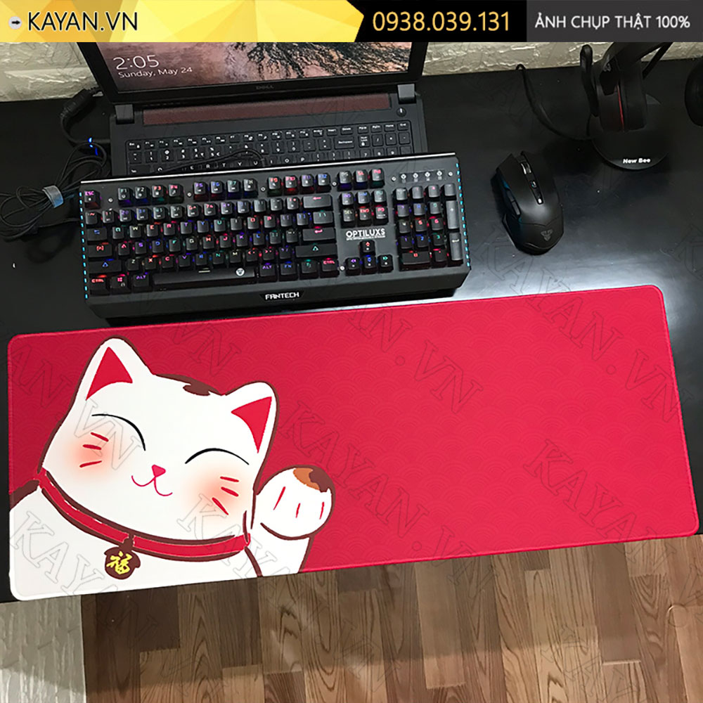 Lót chuột chống nước cỡ lớn 90x40cm dày 3mm CUTE-33-90X40
